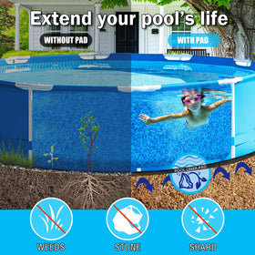 Yudlto pad installed beneath liner demonstrates seamless protection.