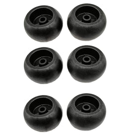 Yue Exmark anti-scalp wheel kit spacers for proper clearance.