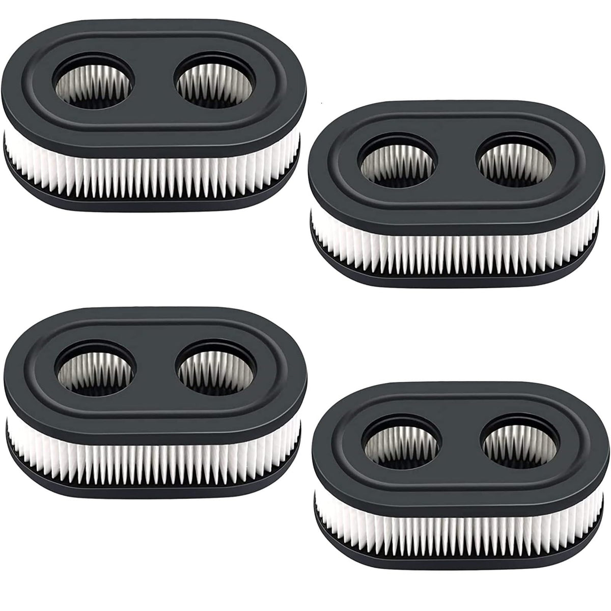 YUEARN 4-pack 593260 air filter close-up showing durable paper
