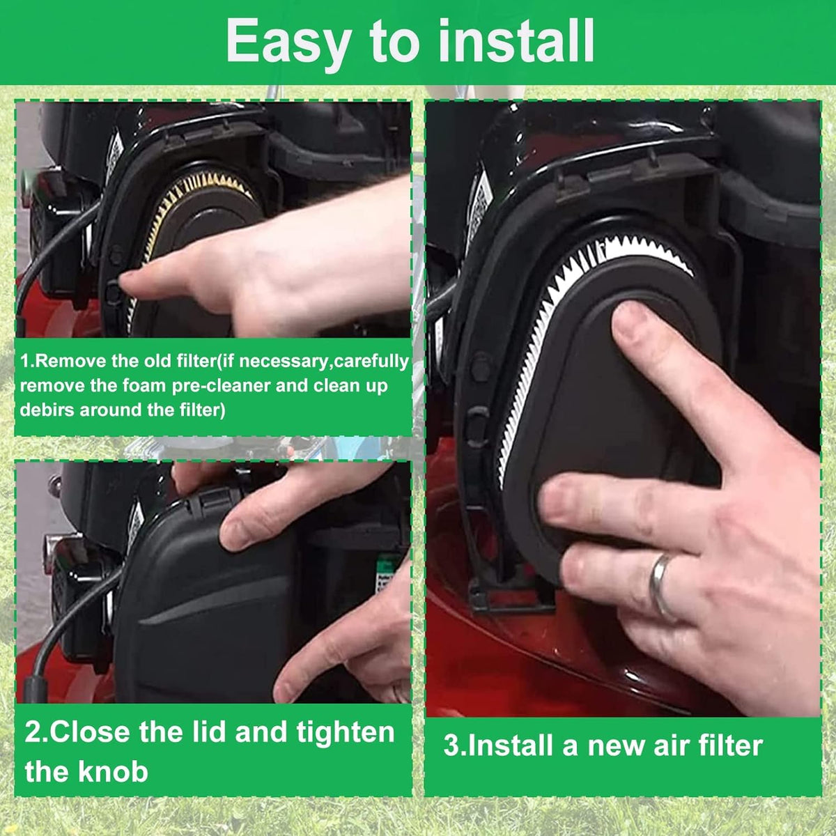YUEARN 575ex/725exi compatibility enables easy mower maintenance