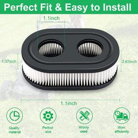 YUEARN 593260 air cleaner cartridge packed for quick replacement