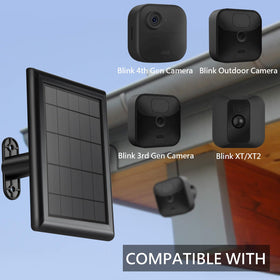 YUELAN adjustable mount panel for optimal sun exposure on Blink cameras