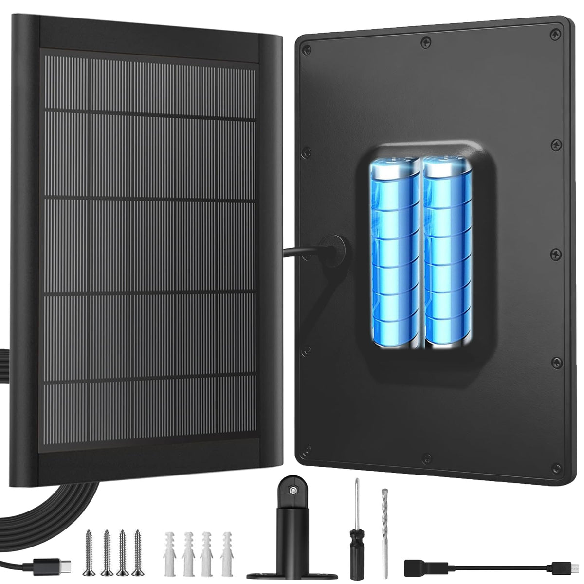 YUELAN waterproof solar panel with aluminum frame for outdoor durability