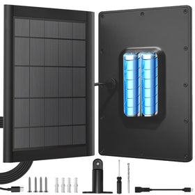 YUELAN waterproof solar panel with aluminum frame for outdoor durability