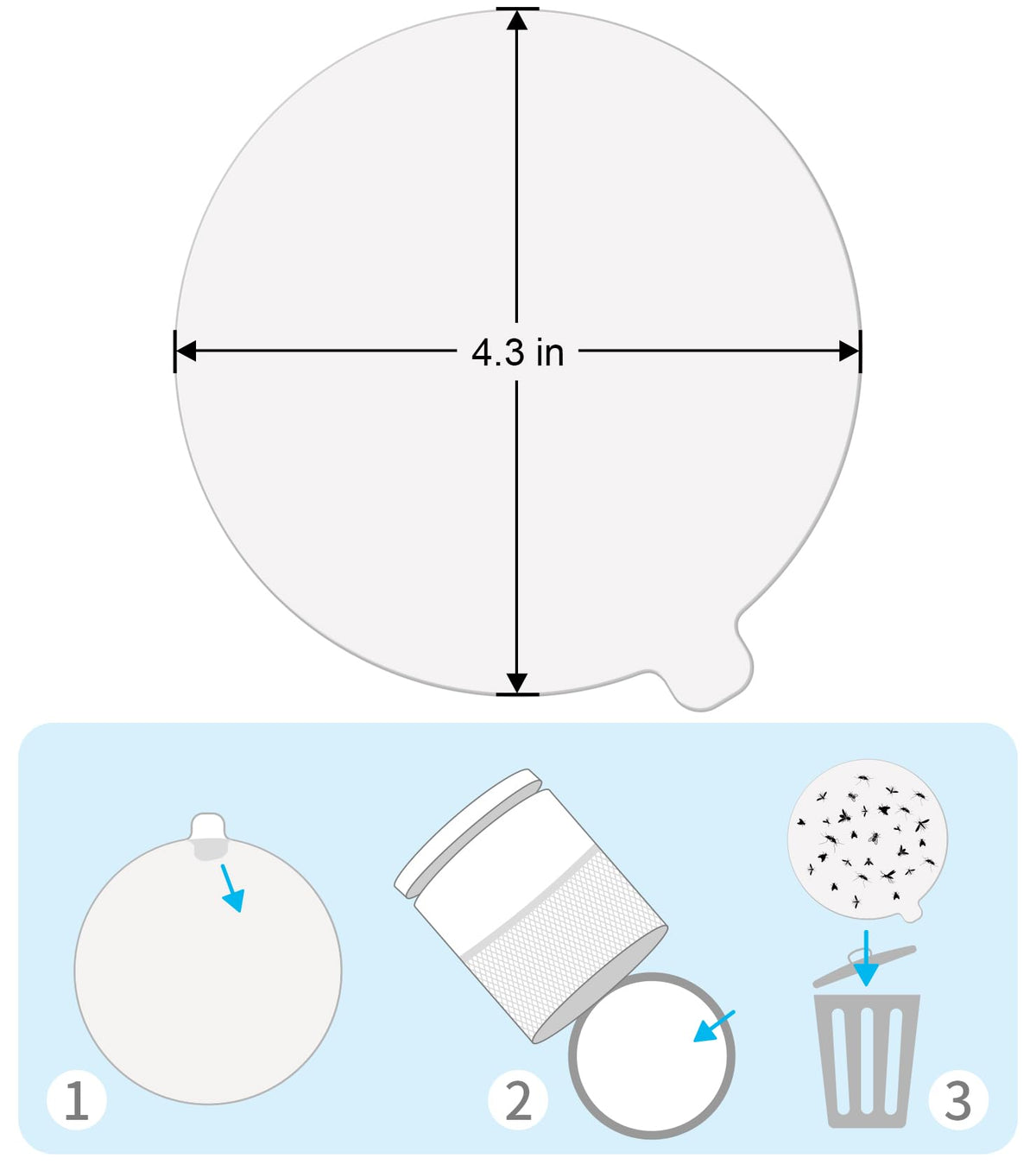 YUEQINGLONG Katchy original and midnight compatible refill for seamless replacement