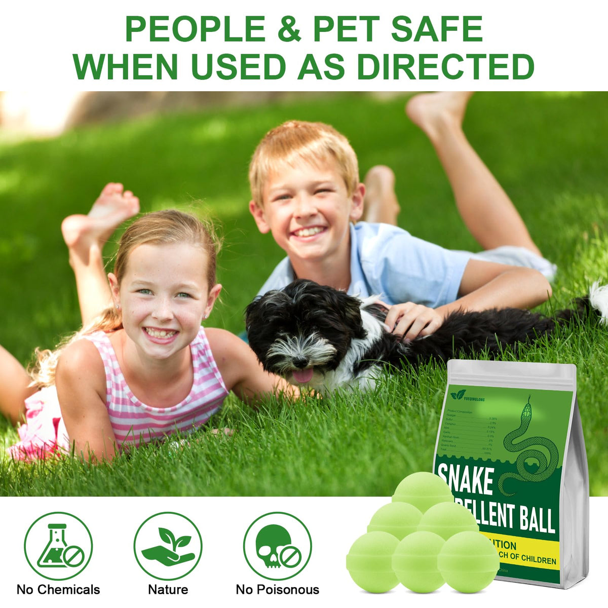 YUEQINGLONG outdoor pest repellent pills used for camping safety.