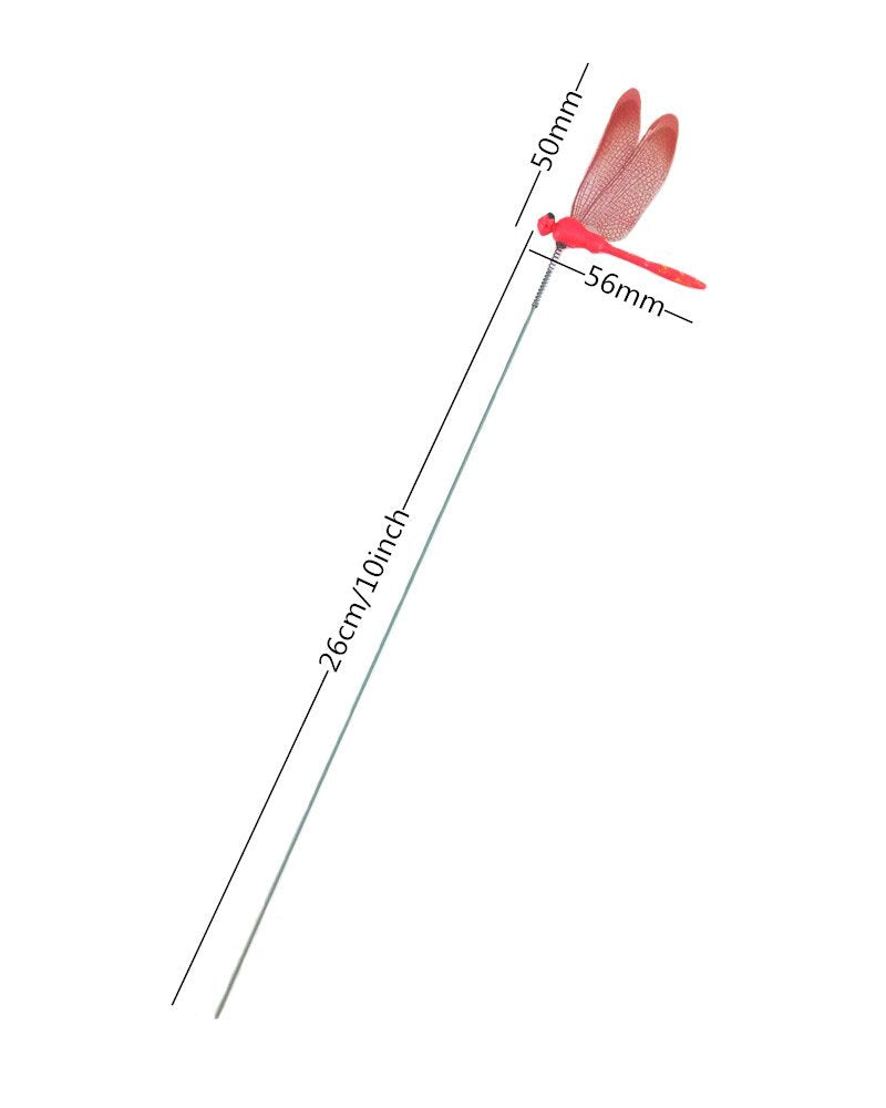 Yueton dragonfly stakes are waterproof and suitable for indoor and outdoor decoration