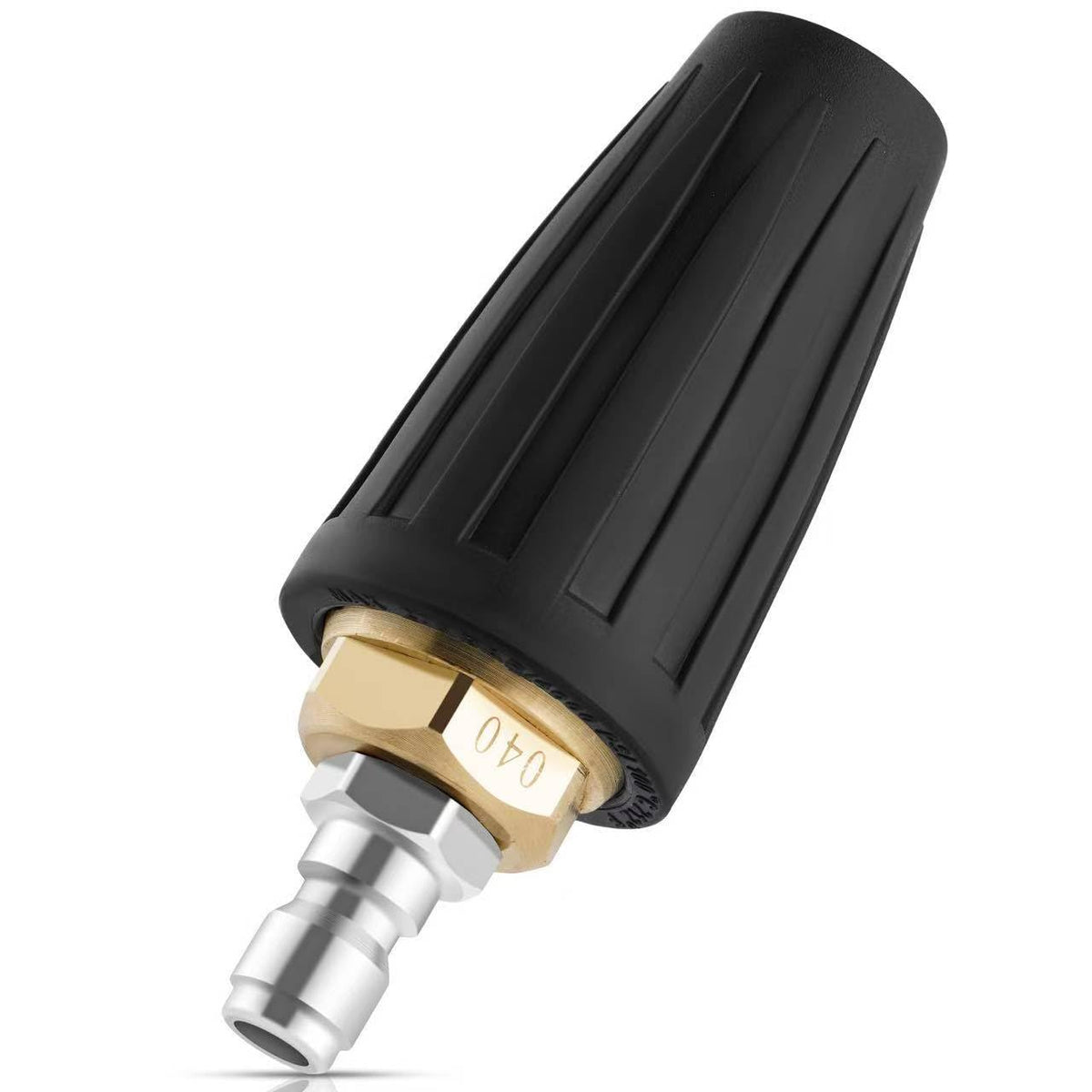 Yufafa rotating turbo nozzle with ceramic core for deep concrete cleaning.