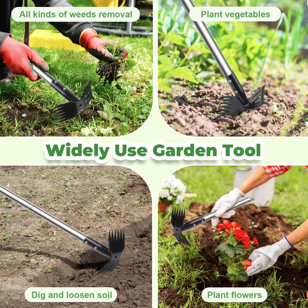 YUJOIBAN detachable handle enables easy storage after use.