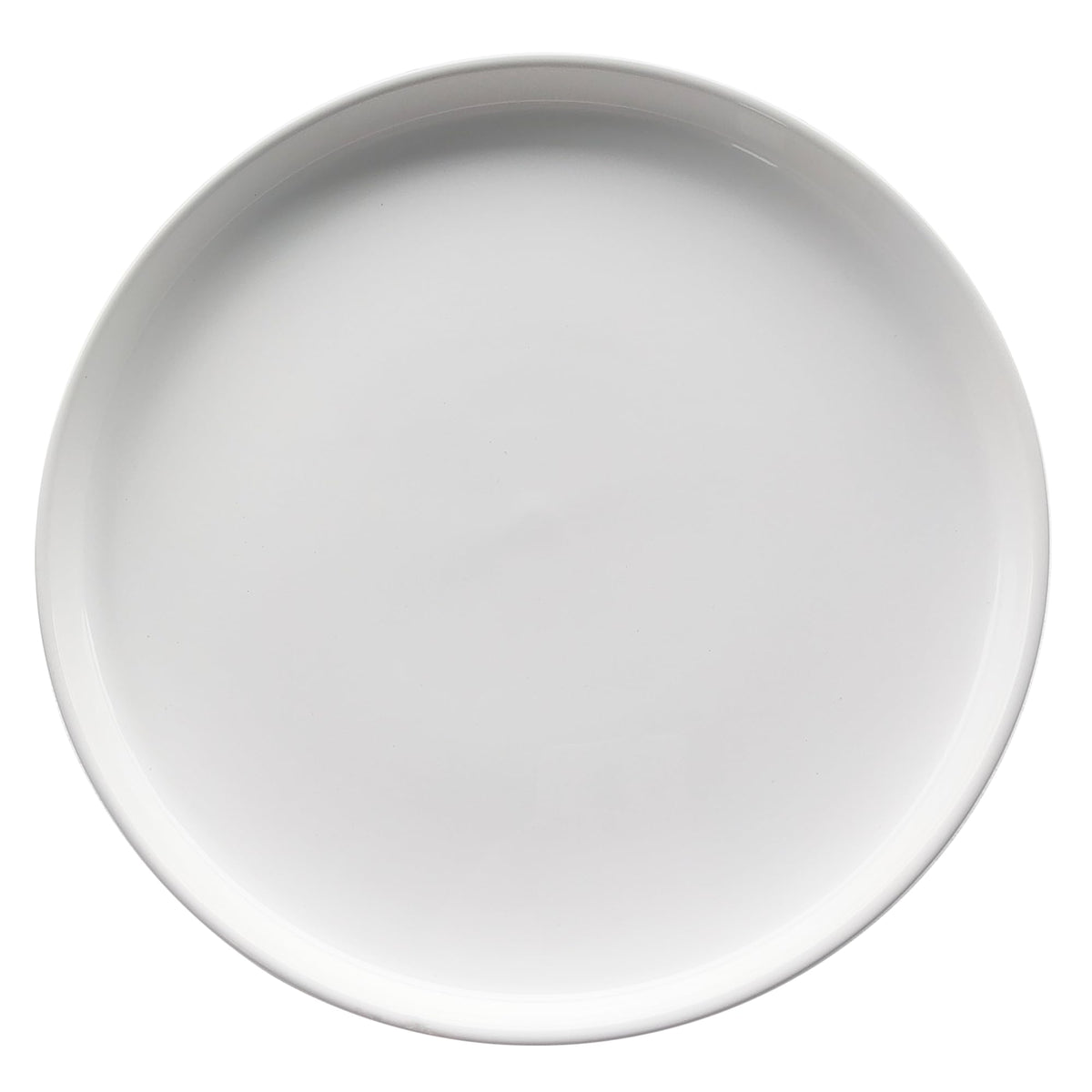 Yukfona ceramic plant saucer 8-inch white protects surfaces from water spills.