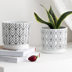 Yukfona indoor-outdoor plant tray suitable under pots and planters anywhere
