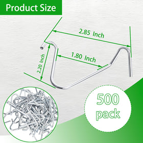Yukibefo T-Post Clips dimensions 285x220x18mm for easy handling