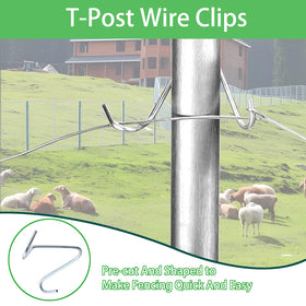 Yukibefo fence clips versatile for farm and garden use
