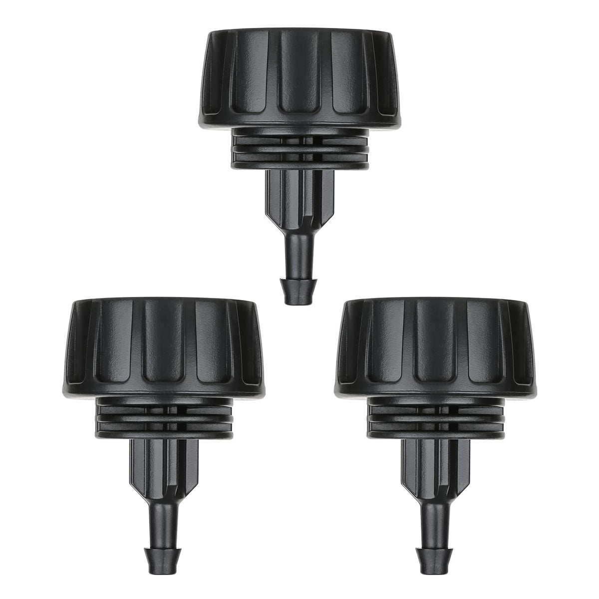 Yulaiyoen drip irrigation hose connectors 1/4 to 3/4 FHT swivel for quick setup