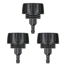 Yulaiyoen drip irrigation hose connectors 1/4 to 3/4 FHT swivel for quick setup