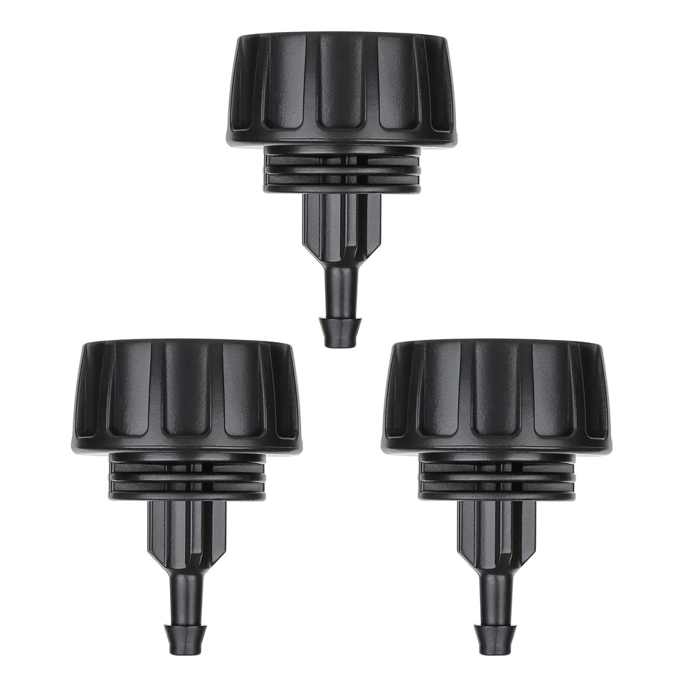 Yulaiyoen drip irrigation hose connectors 1/4 to 3/4 FHT swivel for quick setup