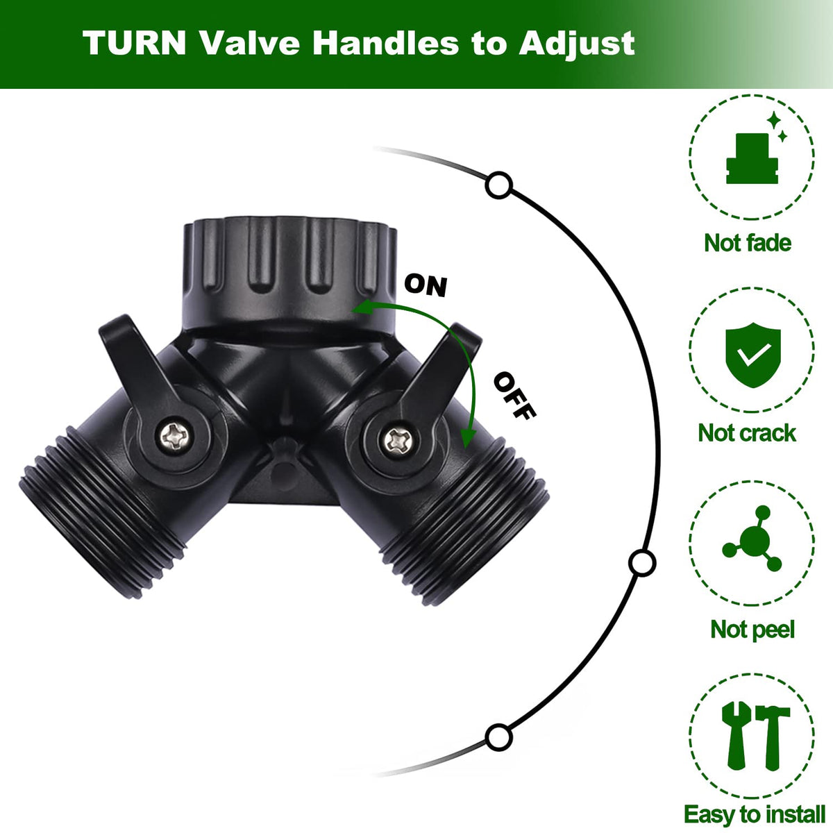 Yulaiyoen flow-control valve allows easy adjustment of flow