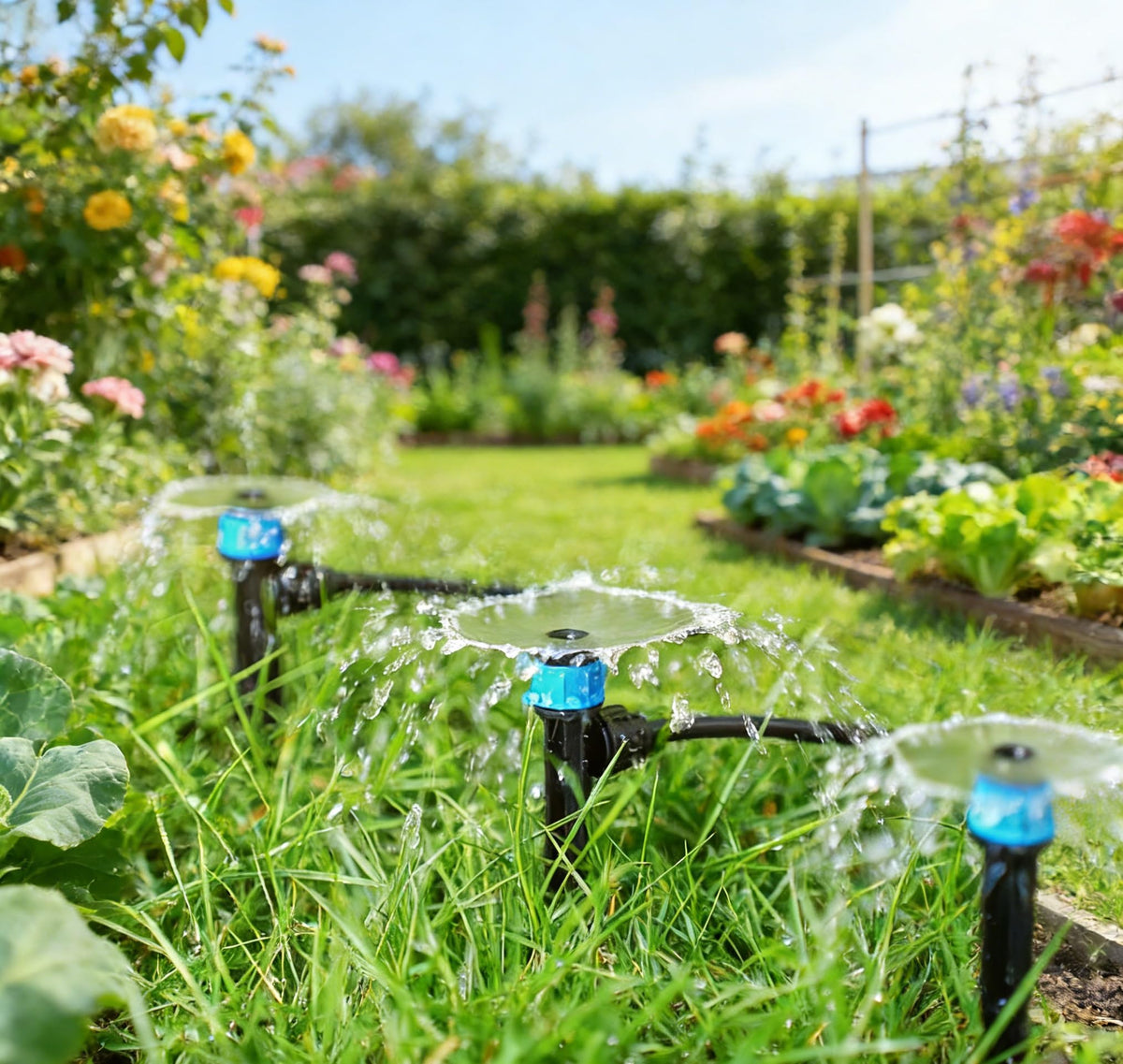 Yulaiyoen fertilizer-friendly drip emitter supports liquid feeding for crops and ornamentals.