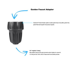 Yulaiyoen locking garden hose adapter seals high-pressure connections
