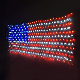 YULIANG easy-install flag lights provide quick setup for outdoor decoration.