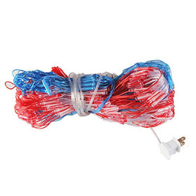 YULIANG flag lights plug-in setup with 6.5 ft cord for flexible placement.
