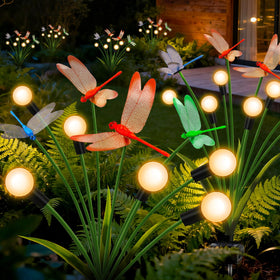 Yulloyello ABS yard lights offer long-lasting, durable outdoor decoration.