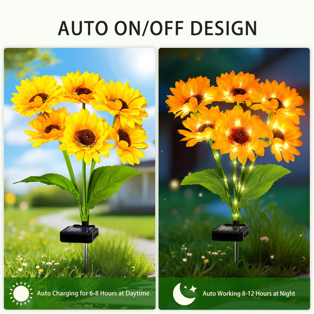 Yulloyello decorative lights enhance lawns and porches with a welcoming glow.