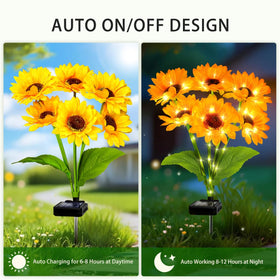 Yulloyello decorative lights enhance lawns and porches with a welcoming glow.