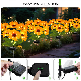 Yulloyello solar-panel upgraded design boosts efficiency for longer evenings outdoors.