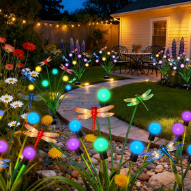 yulloyello IP65 dragonfly lights endure rain and snow with reliable shine