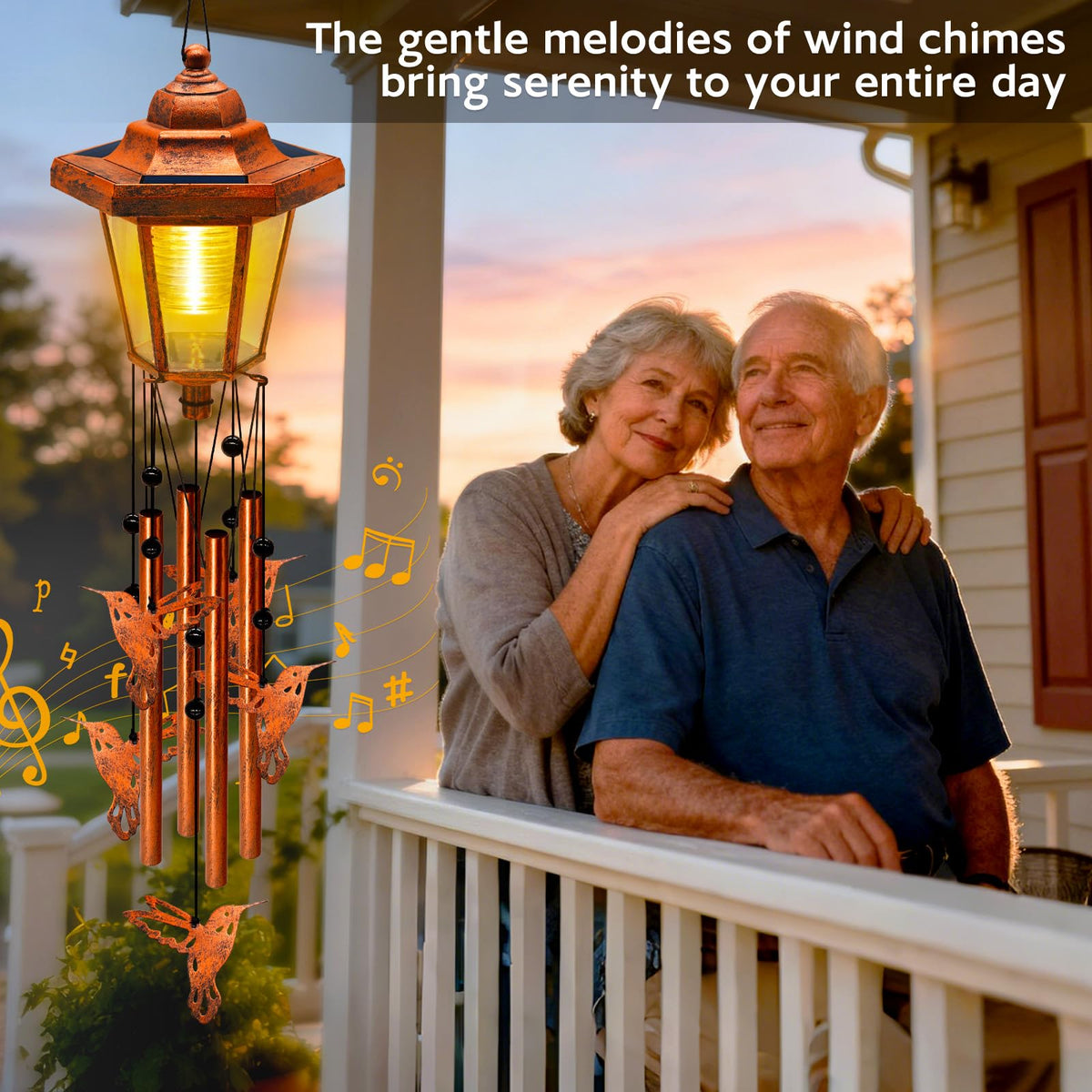 Yulloyello wind catcher bronze accent provides a gentle breeze and calm