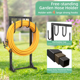 Yumatum detachable hose storage facilitates quick disassembly for seasonal storage.