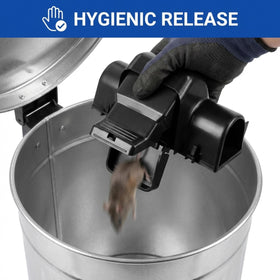 Yumchikel trap with washable plastic for easy cleaning.