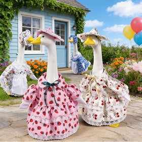 Yumoxuz porch goose outfits Mother's Day — charming festive photos