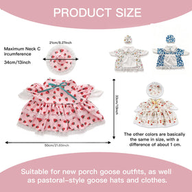 Yumoxuz porch goose outfits weatherproof fabric — easy care for outdoors