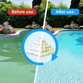 Yumydoct low maintenance filter media saves time on cleaning