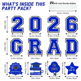 Yunfan GRAD letter sign creates a bold photo-worthy display