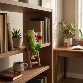 Yungeln compact mini frogs fit easily on pots and shelves