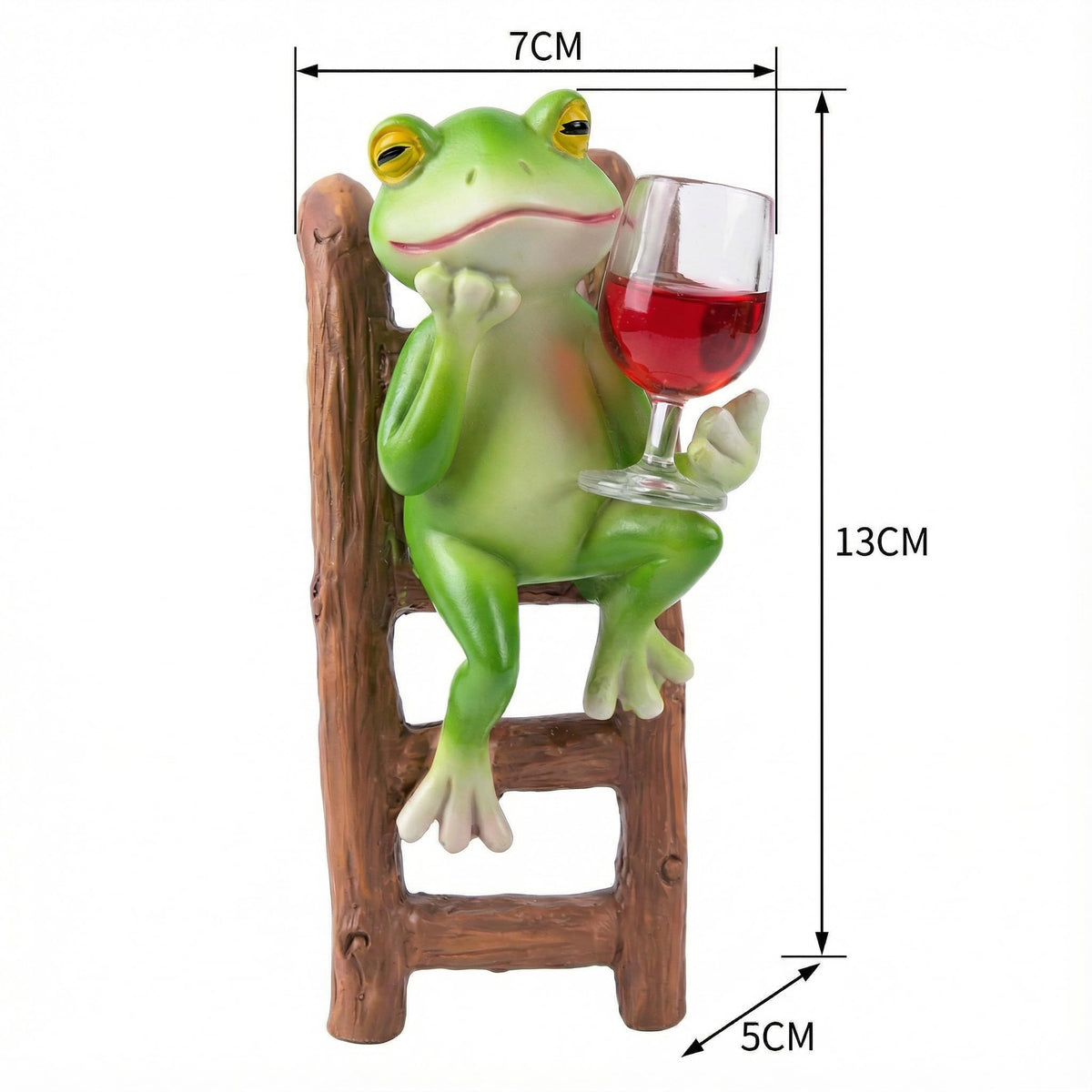 Yungeln lifelike resin frog close-up highlights realistic textures