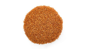 Close-up of Yupik Teff seeds texture with mildly nutty flavor for tasty meals.