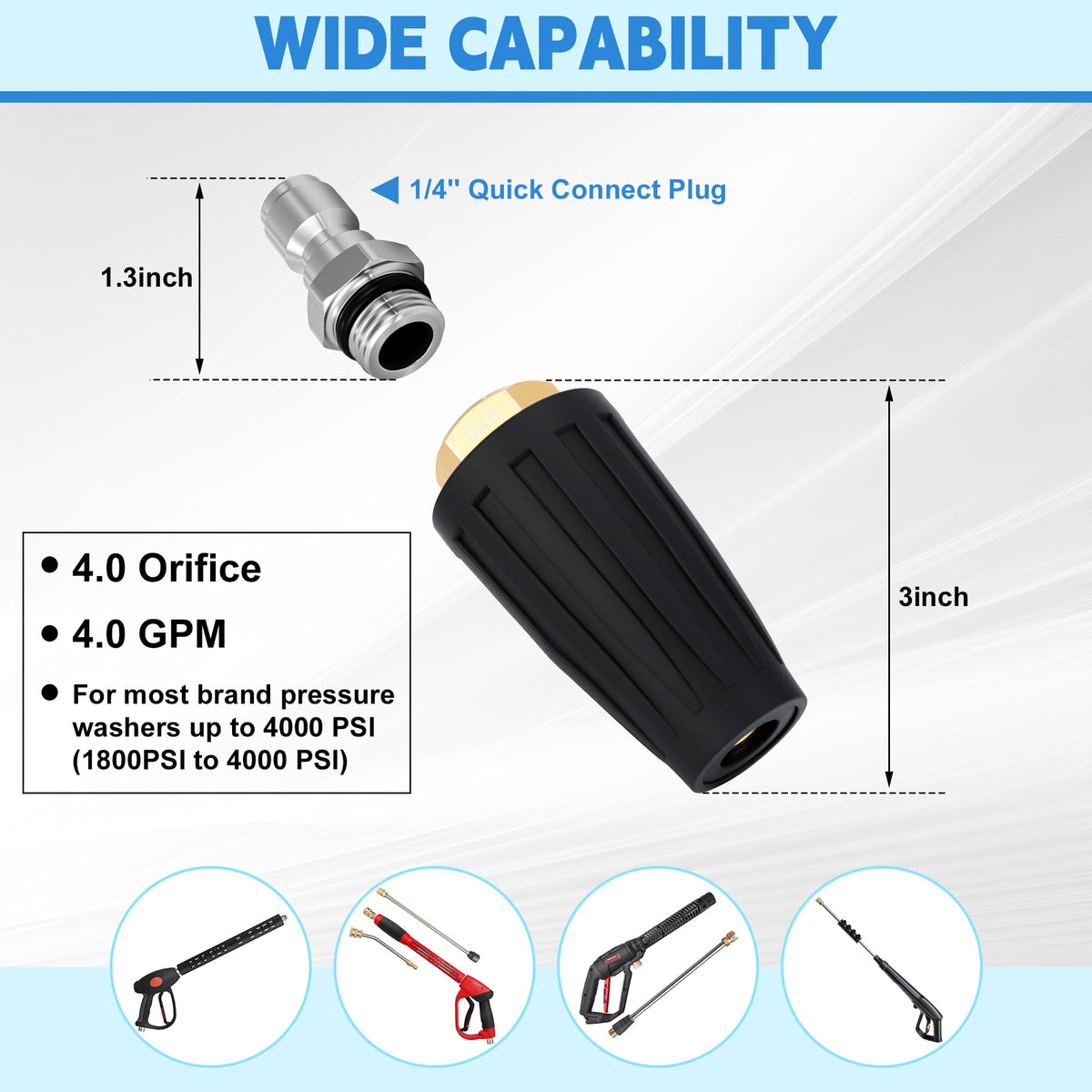 Yupjlia Turbo Nozzle ceramic core enhances durability for tough jobs