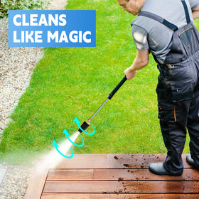 Yupjlia Turbo Nozzle wide spray pattern covers more area for faster cleaning