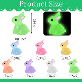 Yuronam glow-in-the-dark bunny adds whimsy to Easter displays.