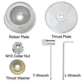 Yutacorex thrust plate provides sturdy mounting for STIHL trimmers