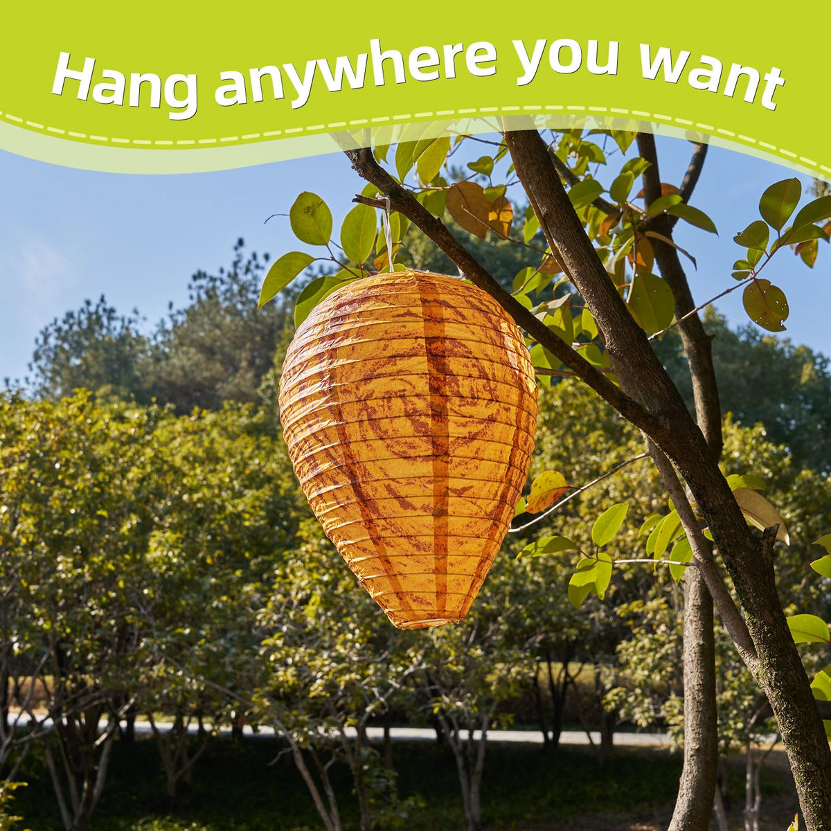 Yuvrwink nest installed under eaves provides ready-to-use outdoor protection.