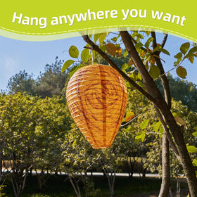 Yuvrwink nest installed under eaves provides ready-to-use outdoor protection.