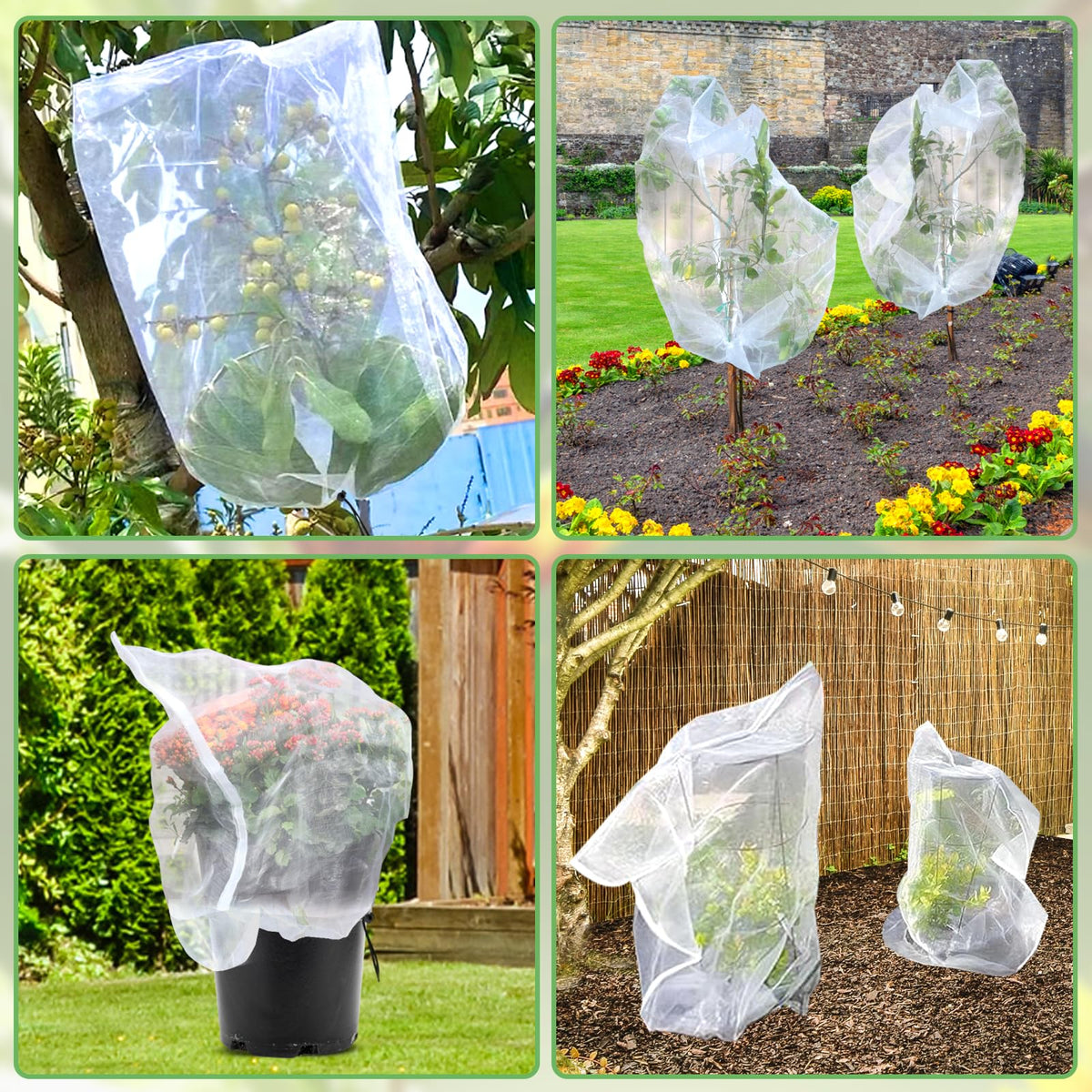 YUYIUS tear-resistant garden netting designed for long lasting use.