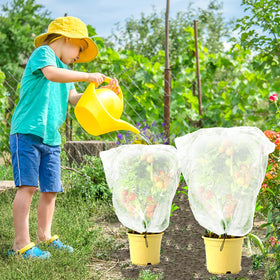 YUYIUS various sizes of netting for different plant setups and bushes.