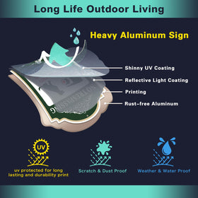 Yuzkouge UV-ink sign colors stay vibrant indoors and outdoors