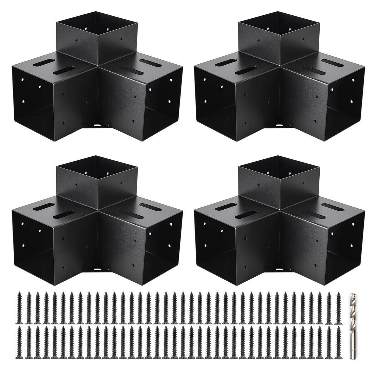 YVHFWOY 4x4 bracket assembly for durable outdoor framing
